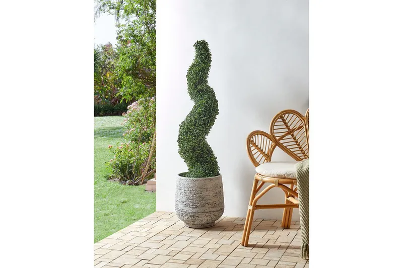 Konstgjord växt Boxwood Spiral Tree - Inredning & dekor - Dekor & inredningsdetaljer - Konstgjorda växter
