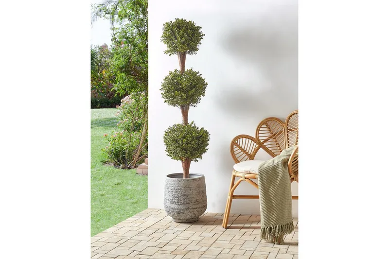 Konstgjord växt Buxus Ball Tree 35x35x120 cm - 35x35x120 cm - Inredning & dekor - Dekor & inredningsdetaljer - Konstgjorda växter