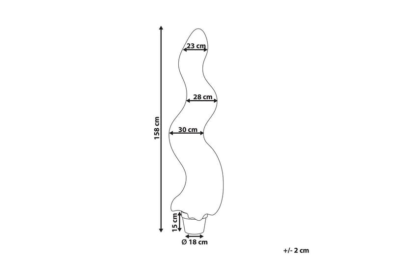 Konstgjord växt Buxus Spiral Tree 30x30x158 cm - 30x30x158 cm - Inredning & dekor - Dekor & inredningsdetaljer - Konstgjorda växter