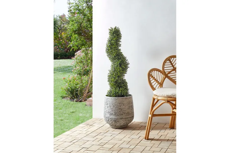 Konstgjord växt Buxus Spiral Tree 30x30x98 cm - 30x30x98 cm - Inredning & dekor - Dekor & inredningsdetaljer - Konstgjorda växter