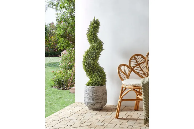 Konstgjord växt Cypress Spiral Tree - Inredning & dekor - Dekor & inredningsdetaljer - Konstgjorda växter