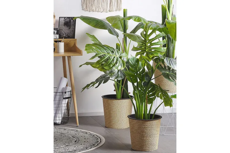 Konstgjord växt Monstera Plant 12x12x113 cm - 12x12x113 cm - Inredning & dekor - Dekor & inredningsdetaljer - Konstgjorda växter