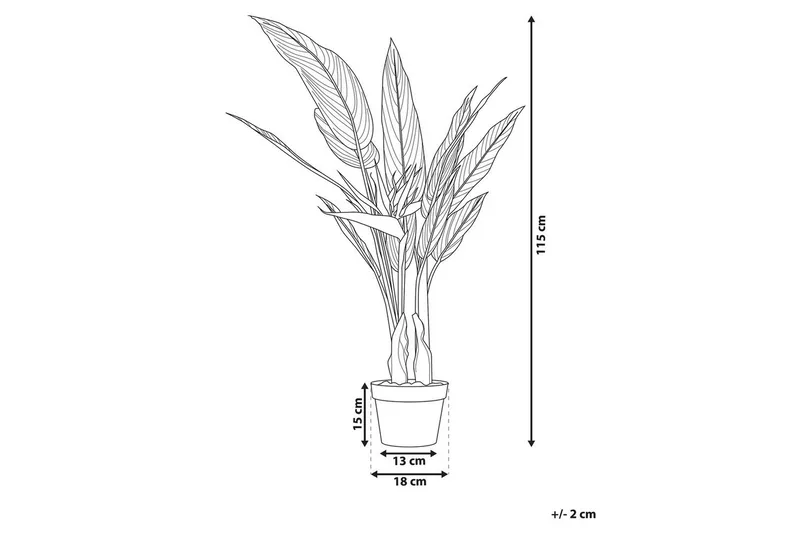 Konstgjord växt Strelitzia Tree - Inredning & dekor - Dekor & inredningsdetaljer - Konstgjorda växter