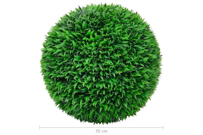 Konstgjorda buxbombollar 2 st 55 cm - Grön - Inredning & dekor - Dekor & inredningsdetaljer - Konstgjorda växter