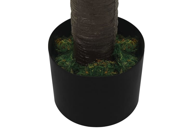 Konstgjord kanariepalm i kruka 190 cm grön - Grön - Konstgjorda växter
