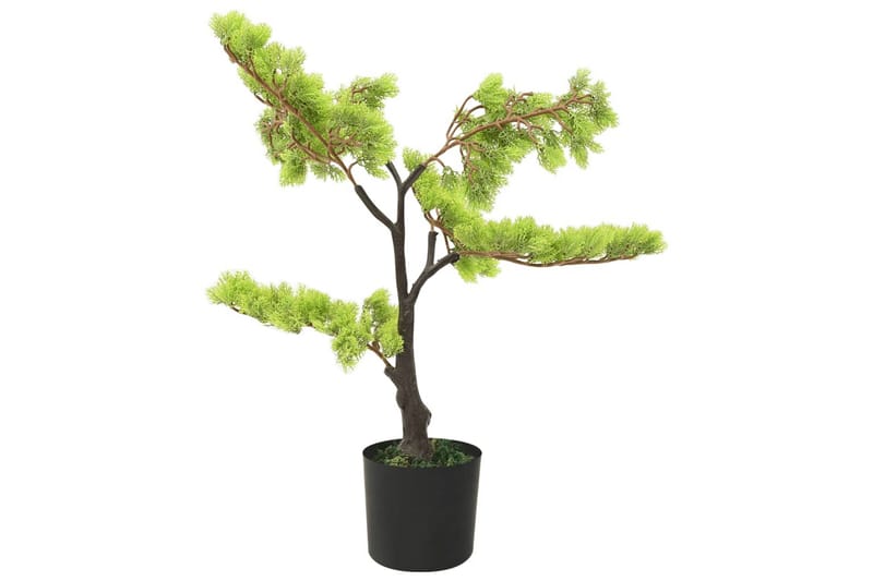 Konstgjort bonsaiträd i kruka cypress 60 cm grön - Grön - Inredning & dekor - Dekor & inredningsdetaljer - Konstgjorda växter