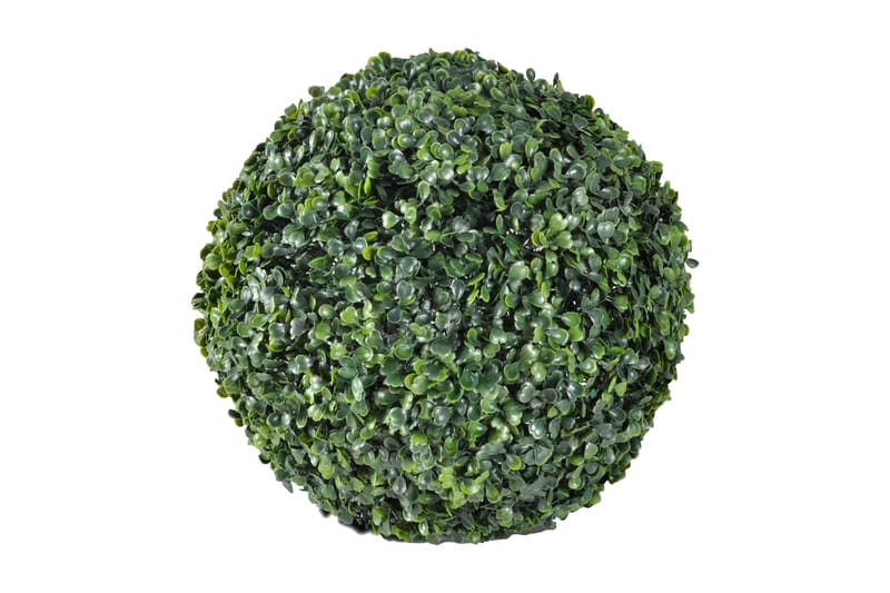 Konstväxt Buxbom 2 st bollar 27 cm - Grön - Konstgjorda växter