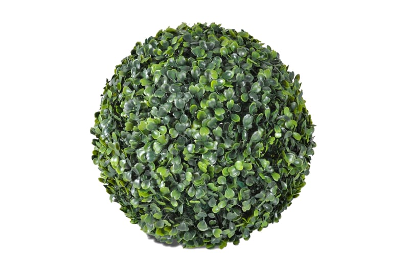 Konstväxt Buxbom 2 st bollar 35 cm - Grön - Konstgjorda växter