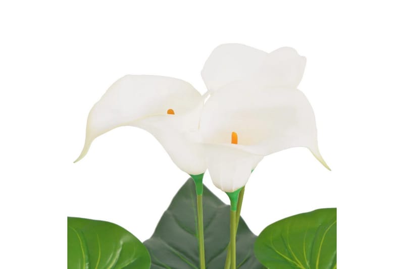Konstväxt Kalla med kruka 45 cm vit - Vit - Konstgjorda växter