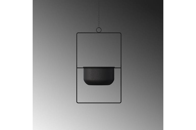 Dekorativ Kruka Jathen Svart - Svart - Inredning & dekor - Dekor & inredningsdetaljer - Kruka & ytterkruka - Väggkruka