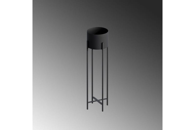 Dekorativ Kruka Mirven Svart 23 x 23 x 78 cm - 23 x 23 x 78 cm - Inredning & dekor - Dekor & inredningsdetaljer - Kruka & ytterkruka - Väggkruka