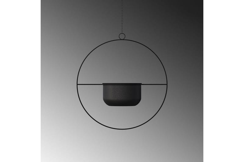 Dekorativ Kruka Velmor Svart - Svart - Inredning & dekor - Dekor & inredningsdetaljer - Kruka & ytterkruka - Väggkruka