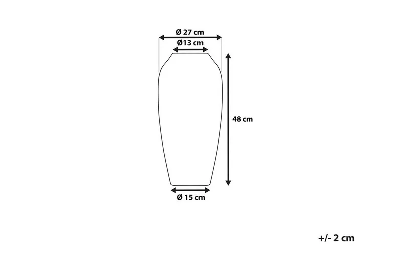 Lorca Vas 27 cm - Grå - Inredning & dekor - Dekor & inredningsdetaljer