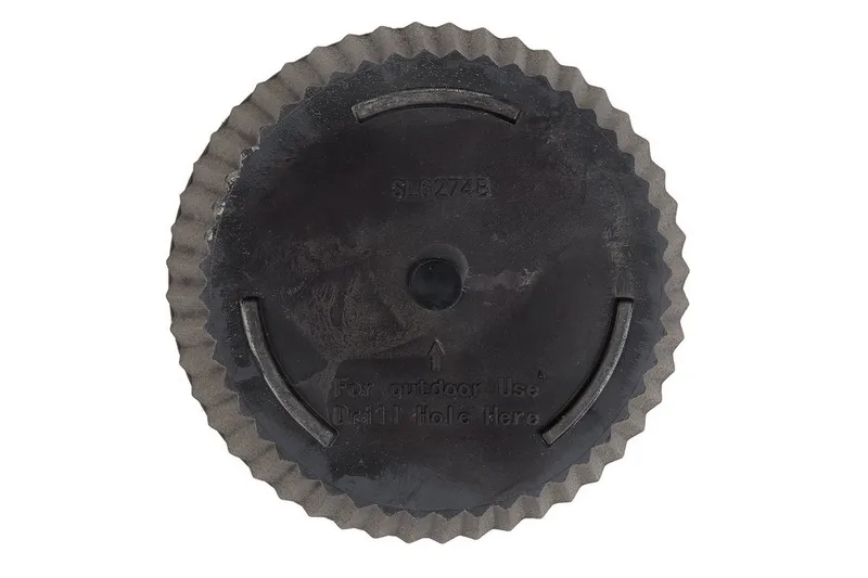 Poka Kruka 44 cm - Grå - Inredning & dekor - Trädgårdsdekoration - Utomhuskrukor - Blomkrukor