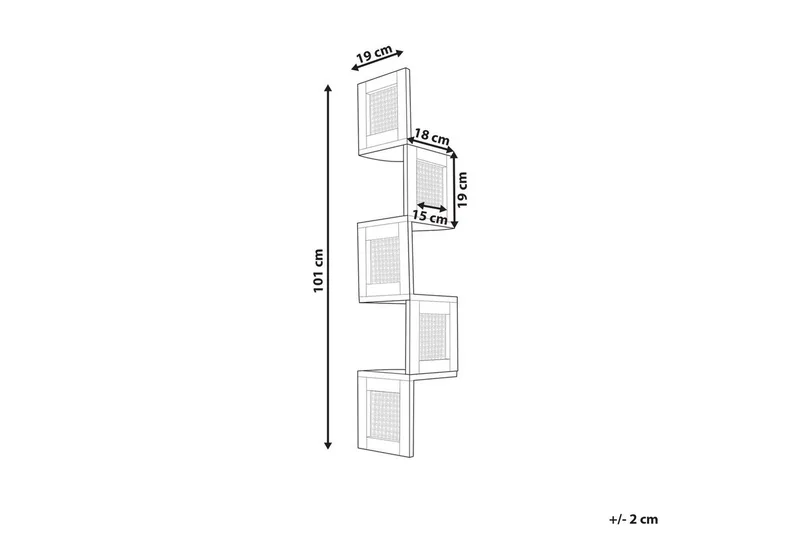Bokhylla Alder Svart, ljust trä - Svart, ljust trä - Inredning & dekor - Dekor & inredningsdetaljer - Prydnadssaker - Bokstöd