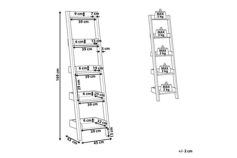 Bokhylla Mobile Duo - Förvaring - Hyllor - Steghylla & trapphylla
