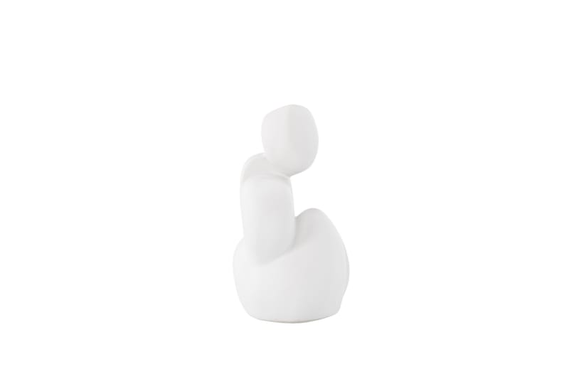 Floda Skulptur 9x14 cm - Vit - Inredning & dekor - Dekor & inredningsdetaljer - Prydnadssaker - Skulpturer