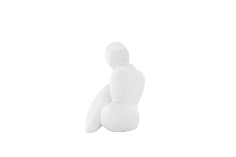 Floda Skulptur 9x14 cm - Vit - Inredning & dekor - Dekor & inredningsdetaljer - Prydnadssaker - Skulpturer