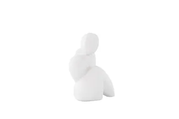 Floda Skulptur 9x14 cm - Vit - Inredning & dekor - Dekor & inredningsdetaljer - Prydnadssaker - Skulpturer