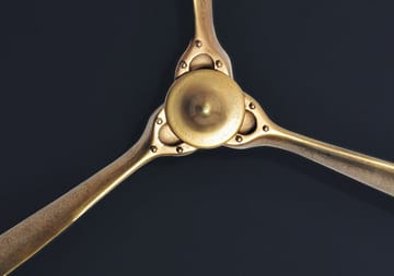 Ilvik Väggdekoration Propeller 85x85 cm i metall - guld - Inredning & dekor - Dekor & inredningsdetaljer - Prydnadssaker - Skulpturer