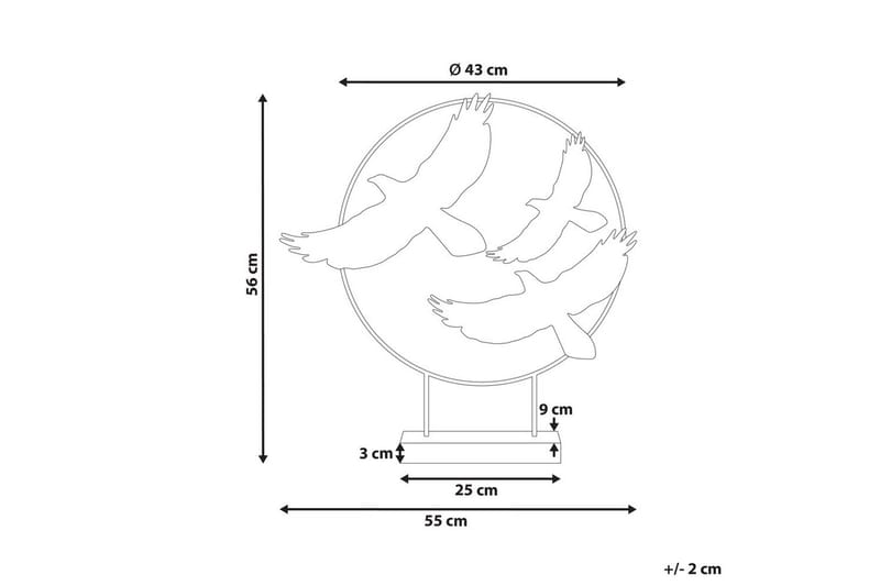 Prydnadsfigur Samarium - Inredning & dekor - Dekor & inredningsdetaljer - Prydnadssaker - Prydnadsfåglar