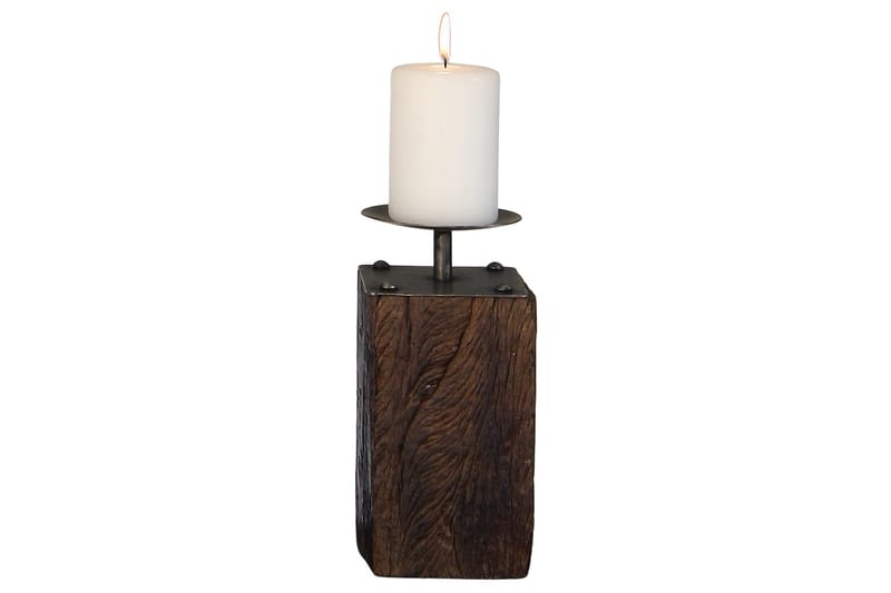 RECYCLED Ljusstake Brun - Dekor & inredningsdetaljer - Kandelaber bord