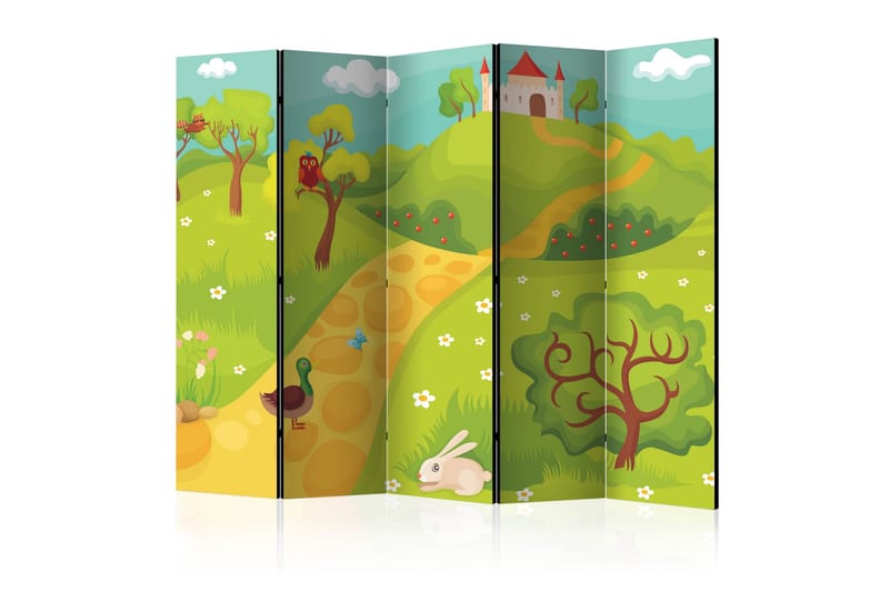 A PATH TO A MAGICAL CASTLE Rumsavdelare 225x172 cm - Artgeist sp. z o. o. - Inredning & dekor - Dekor & inredningsdetaljer - Rumsavdelare