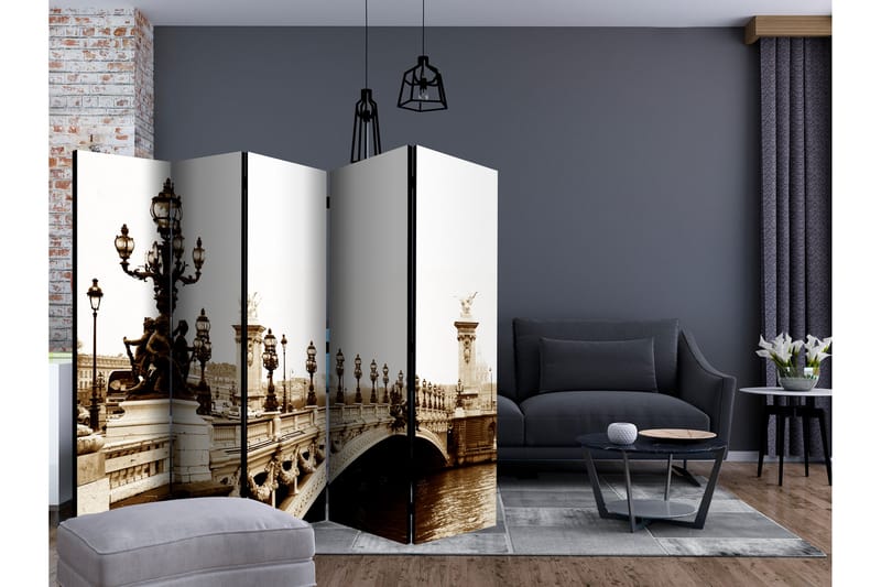 ALEXANDER I BRIDGE PARIS Rumsavdelare 225x172 cm - Artgeist sp. z o. o. - Inredning & dekor - Dekor & inredningsdetaljer - Rumsavdelare