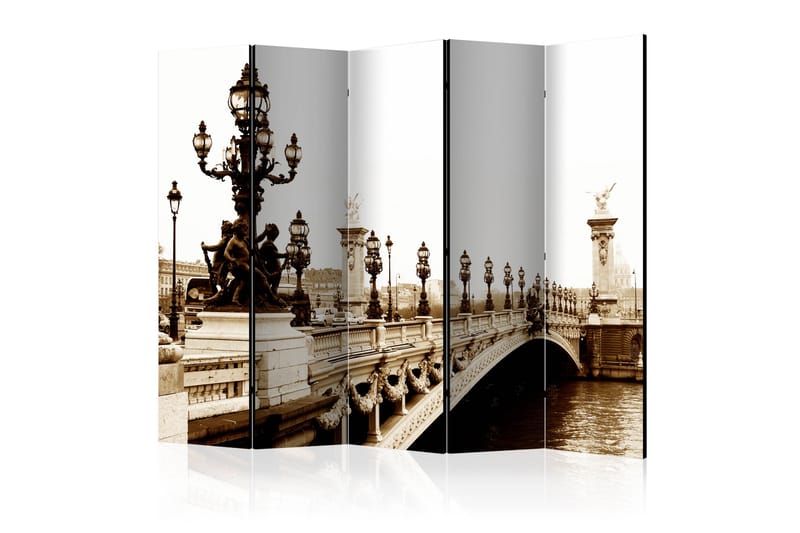 ALEXANDER I BRIDGE PARIS Rumsavdelare 225x172 cm - Artgeist sp. z o. o. - Inredning & dekor - Dekor & inredningsdetaljer - Rumsavdelare