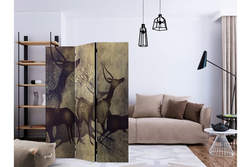 Rumsavdelare - Antelopes 135x172 - Artgeist sp. z o. o. - Inredning & dekor - Dekor & inredningsdetaljer - Rumsavdelare