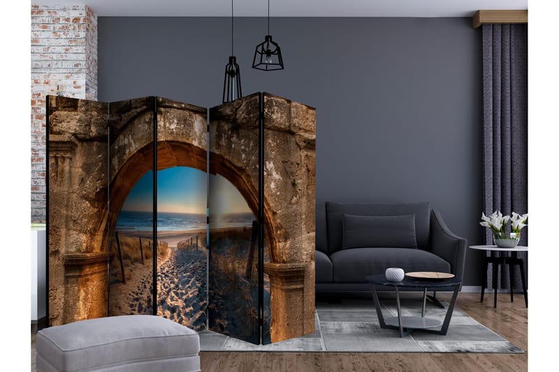 ARCH AND BEACH Rumsavdelare 225x172 cm - Artgeist sp. z o. o. - Inredning & dekor - Dekor & inredningsdetaljer - Rumsavdelare