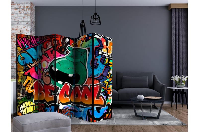 BE COOL Rumsavdelare 225x172 cm - Artgeist sp. z o. o. - Inredning & dekor - Dekor & inredningsdetaljer - Rumsavdelare