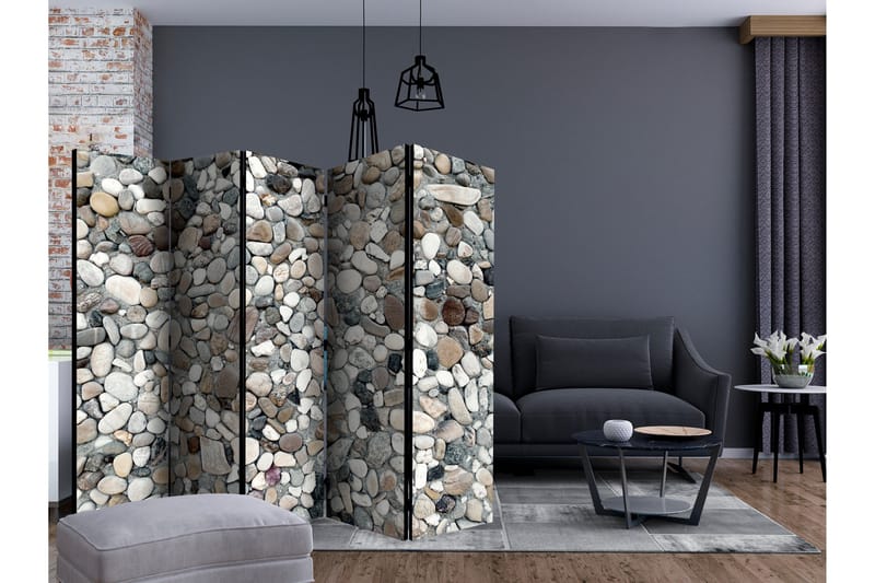 Rumsavdelare - Beach Pebbles II 225x172 - Artgeist sp. z o. o. - Inredning & dekor - Dekor & inredningsdetaljer - Rumsavdelare