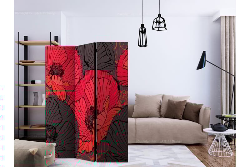 BEATTY Rumsavdelare 135x172 cm - Artgeist sp. z o. o. - Inredning & dekor - Dekor & inredningsdetaljer - Rumsavdelare