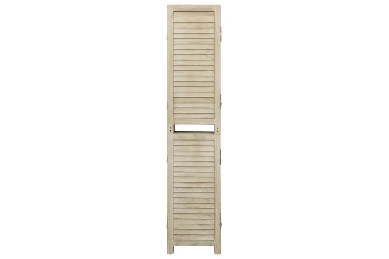 beBasic Rumsavdelare 3 paneler 105x165 cm massivt trä <strong>paulownia</strong> - Inredning & dekor - Dekor & inredningsdetaljer - Rumsavdelare
