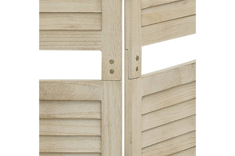 beBasic Rumsavdelare 3 paneler 105x165 cm massivt trä <strong>paulownia</strong> - Inredning & dekor - Dekor & inredningsdetaljer - Rumsavdelare