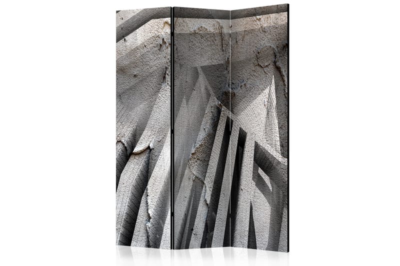 Rumsavdelare - Beton 3D 135x172, Artgeist sp. z o. o.