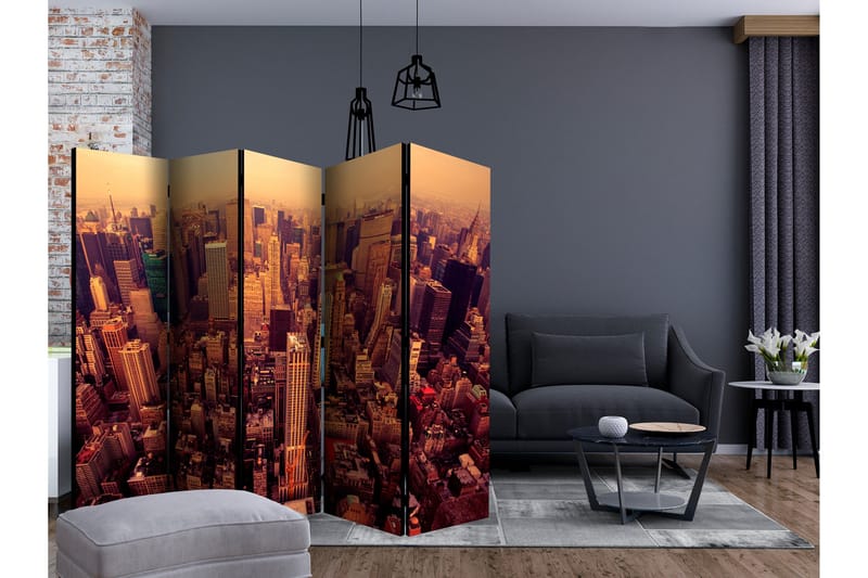 Rumsavdelare - Bird Eye View Of Manhattan 225x172 - Artgeist sp. z o. o. - Inredning & dekor - Dekor & inredningsdetaljer - Rumsavdelare