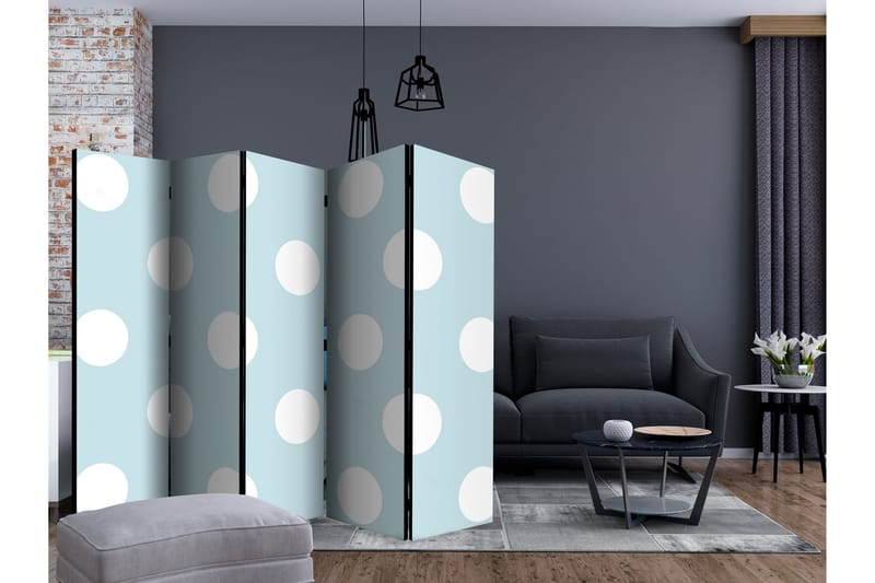 BLUE SWEETNESS Rumsavdelare 225x172 cm - Artgeist sp. z o. o. - Inredning & dekor - Dekor & inredningsdetaljer - Rumsavdelare
