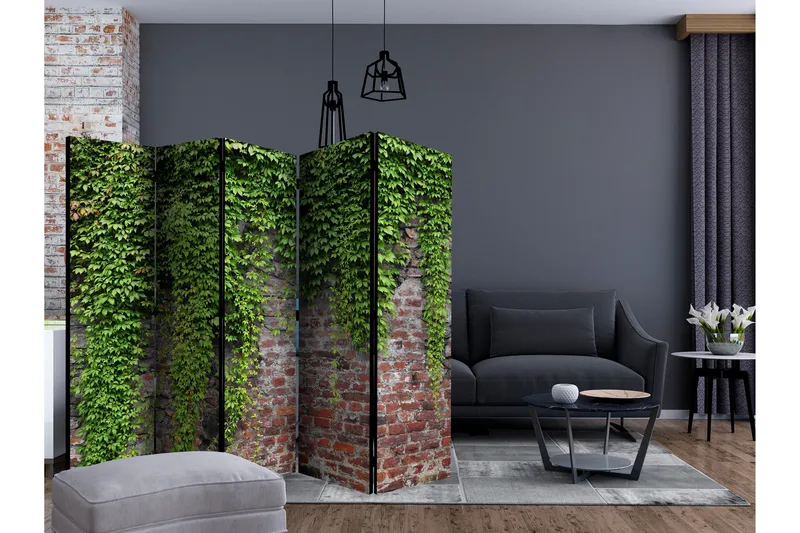 Rumsavdelare - Brick and ivy II 225x172 - Artgeist sp. z o. o. - Inredning & dekor - Dekor & inredningsdetaljer - Rumsavdelare