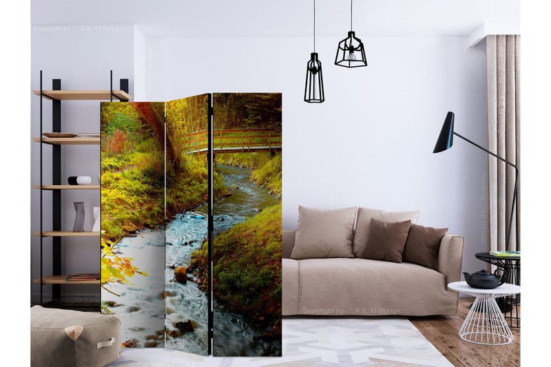 Rumsavdelare - brook (sunrise) 135x172 - Artgeist sp. z o. o. - Inredning & dekor - Dekor & inredningsdetaljer - Rumsavdelare