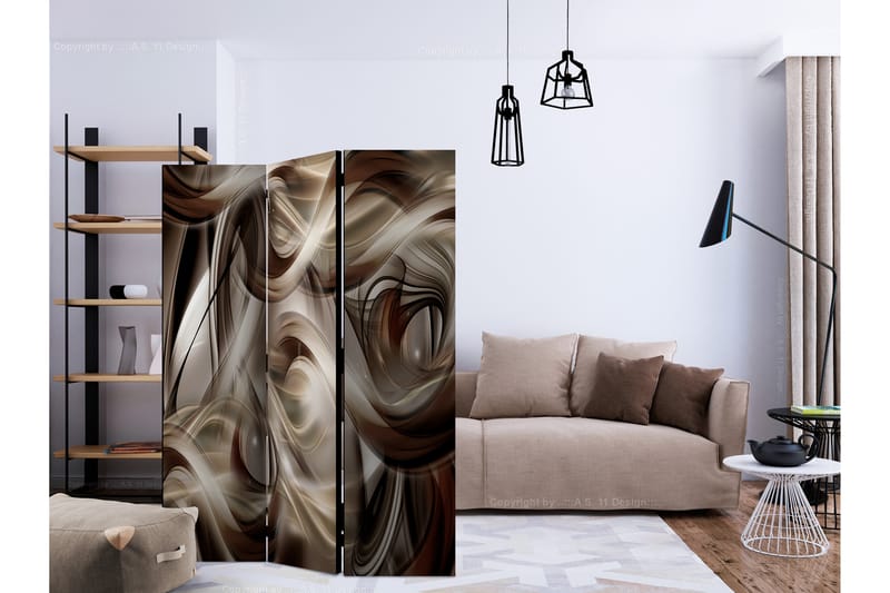 BROWN REVELRY Rumsavdelare 135x172 cm - Artgeist sp. z o. o. - Inredning & dekor - Dekor & inredningsdetaljer - Rumsavdelare