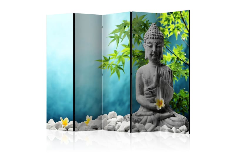 BUDDHA BEAUTY OF MEDITATION Rumsavdelare 225x172 cm - Artgeist sp. z o. o. - Inredning & dekor - Dekor & inredningsdetaljer - Rumsavdelare