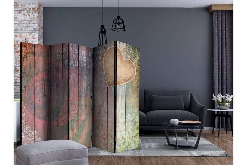 CARVED MEMORIES Rumsavdelare 225x172 cm - Artgeist sp. z o. o. - Inredning & dekor - Dekor & inredningsdetaljer - Rumsavdelare