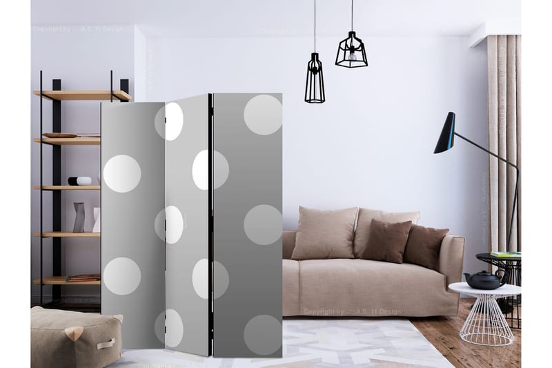 CHARMING DOTS Rumsavdelare 135x172 cm - Artgeist sp. z o. o. - Inredning & dekor - Dekor & inredningsdetaljer - Rumsavdelare