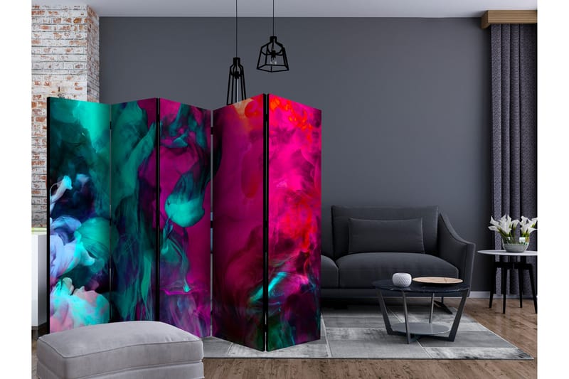 COLOR MADNESS Rumsavdelare 225x172 cm - Artgeist sp. z o. o. - Inredning & dekor - Dekor & inredningsdetaljer - Rumsavdelare