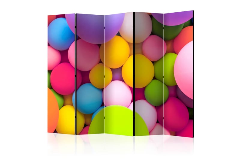 COLOURFUL BALLS Rumsavdelare 225x172 cm - Artgeist sp. z o. o. - Inredning & dekor - Dekor & inredningsdetaljer - Rumsavdelare