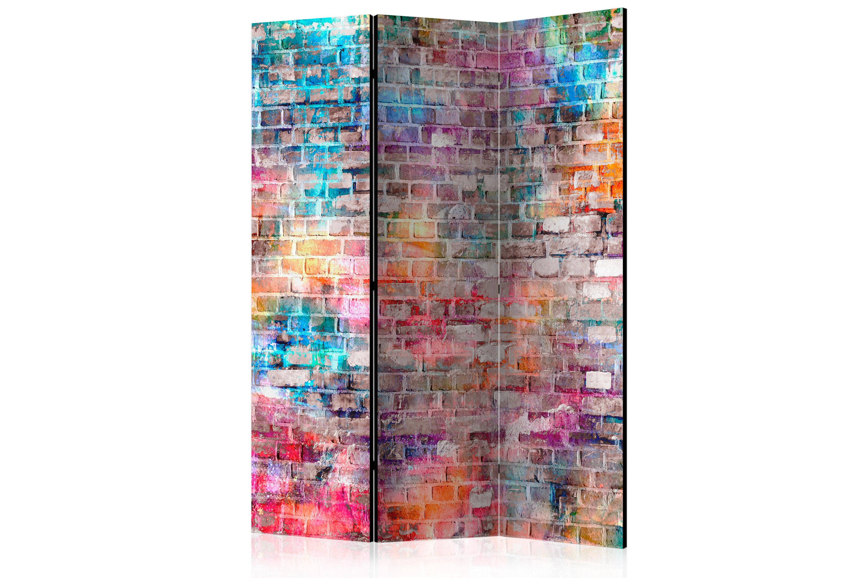COLOURFUL BRICK Rumsavdelare 135x172 cm - Artgeist sp. z o. o.