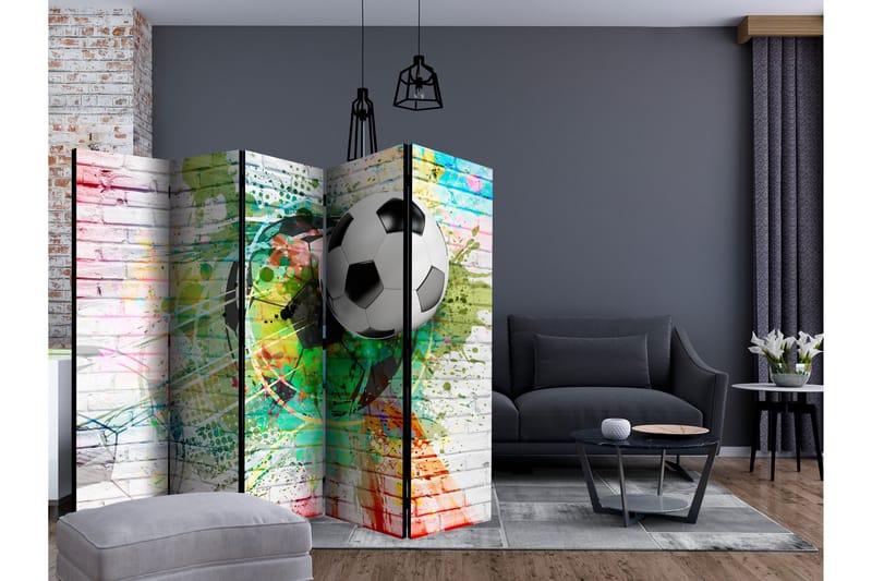 COLOURFUL SPORT Rumsavdelare 225x172 cm - Artgeist sp. z o. o. - Inredning & dekor - Dekor & inredningsdetaljer - Rumsavdelare