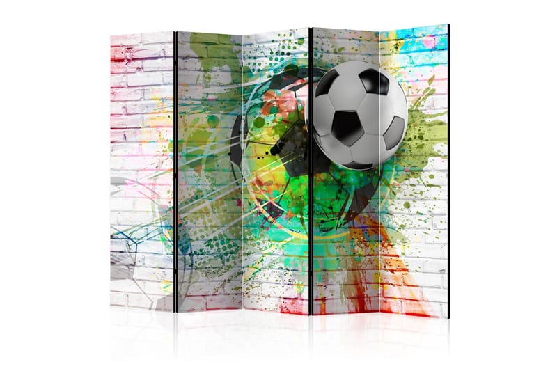 COLOURFUL SPORT Rumsavdelare 225x172 cm, Artgeist sp. z o. o.